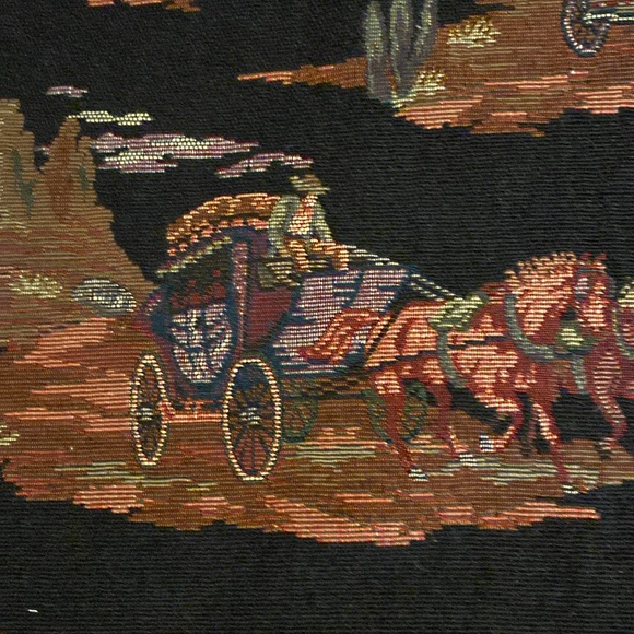 1 Yard 56” Wide Cowboy Tapestry Fabric - Picture 2 of 4